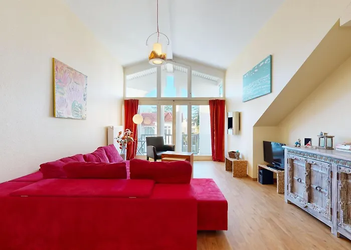 Strandnahe Fewo Mit 2 Schlafzimmern Und Balkon, Villa Strandidyll, Binz