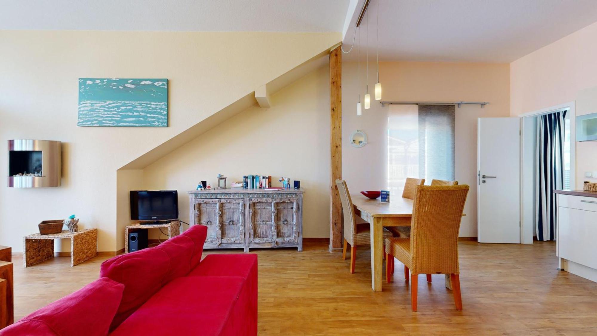 Apartment Strandnahe Mit 2 Schlafzimmern Und Balkon, Strandidyll, *