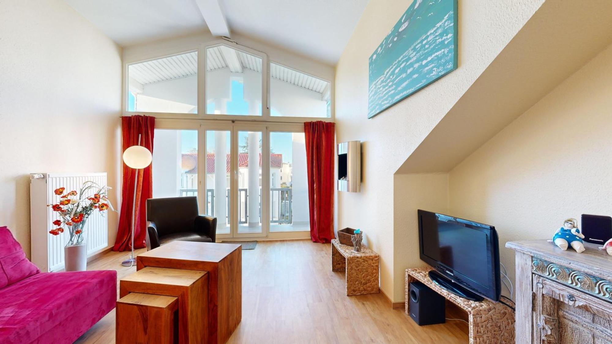 Strandnahe Mit 2 Schlafzimmern Und Balkon, Strandidyll, * Ostseebad Binz