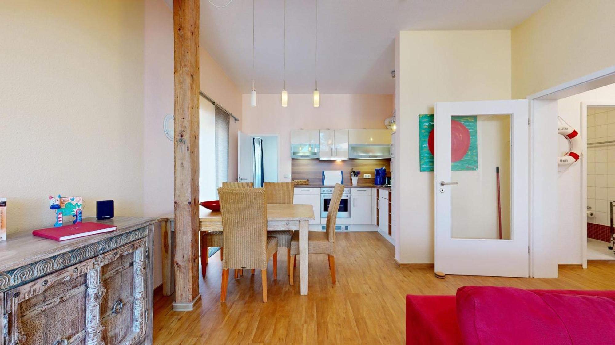 Strandnahe Mit 2 Schlafzimmern Und Balkon, Strandidyll, Apartment *