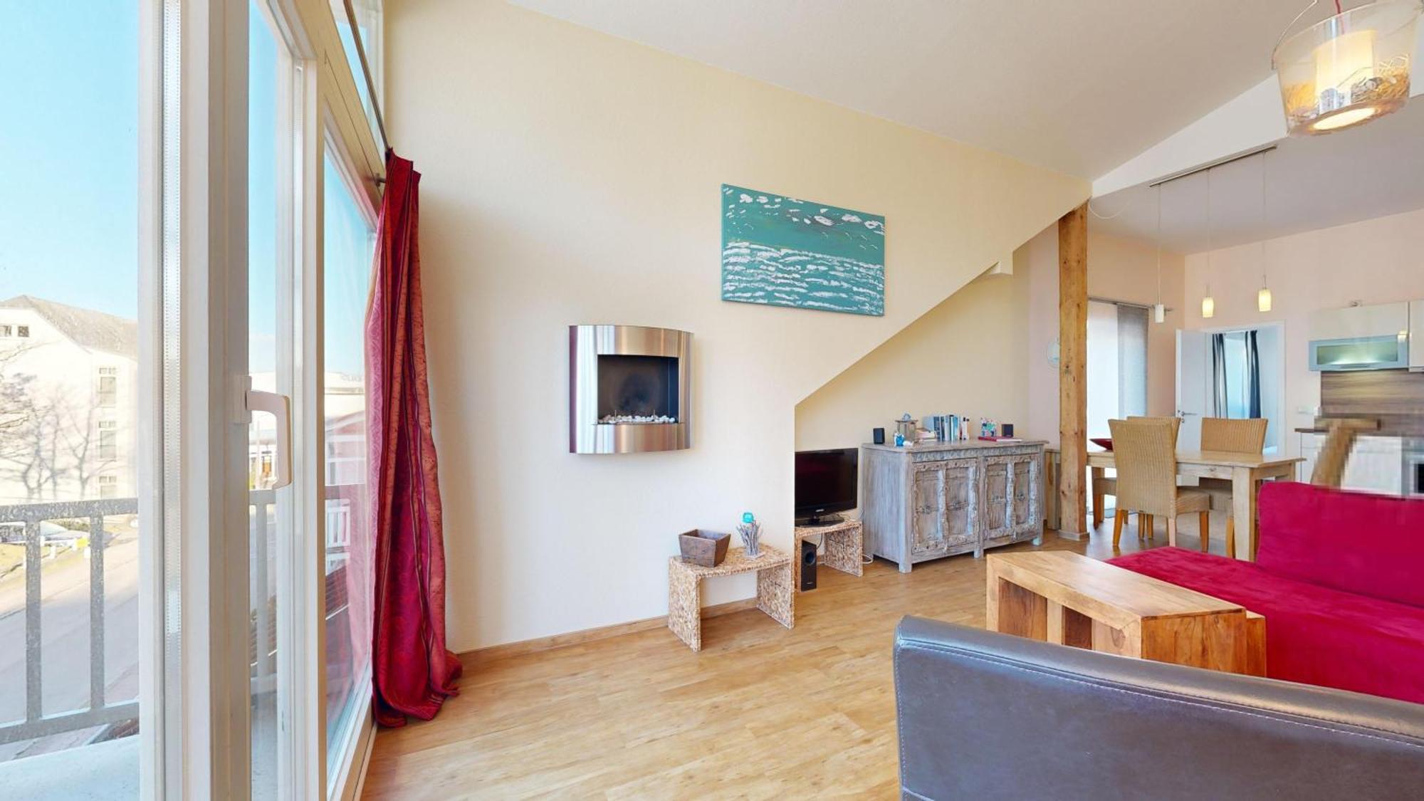 Strandnahe Mit 2 Schlafzimmern Und Balkon, Strandidyll, Apartment Ostseebad Binz