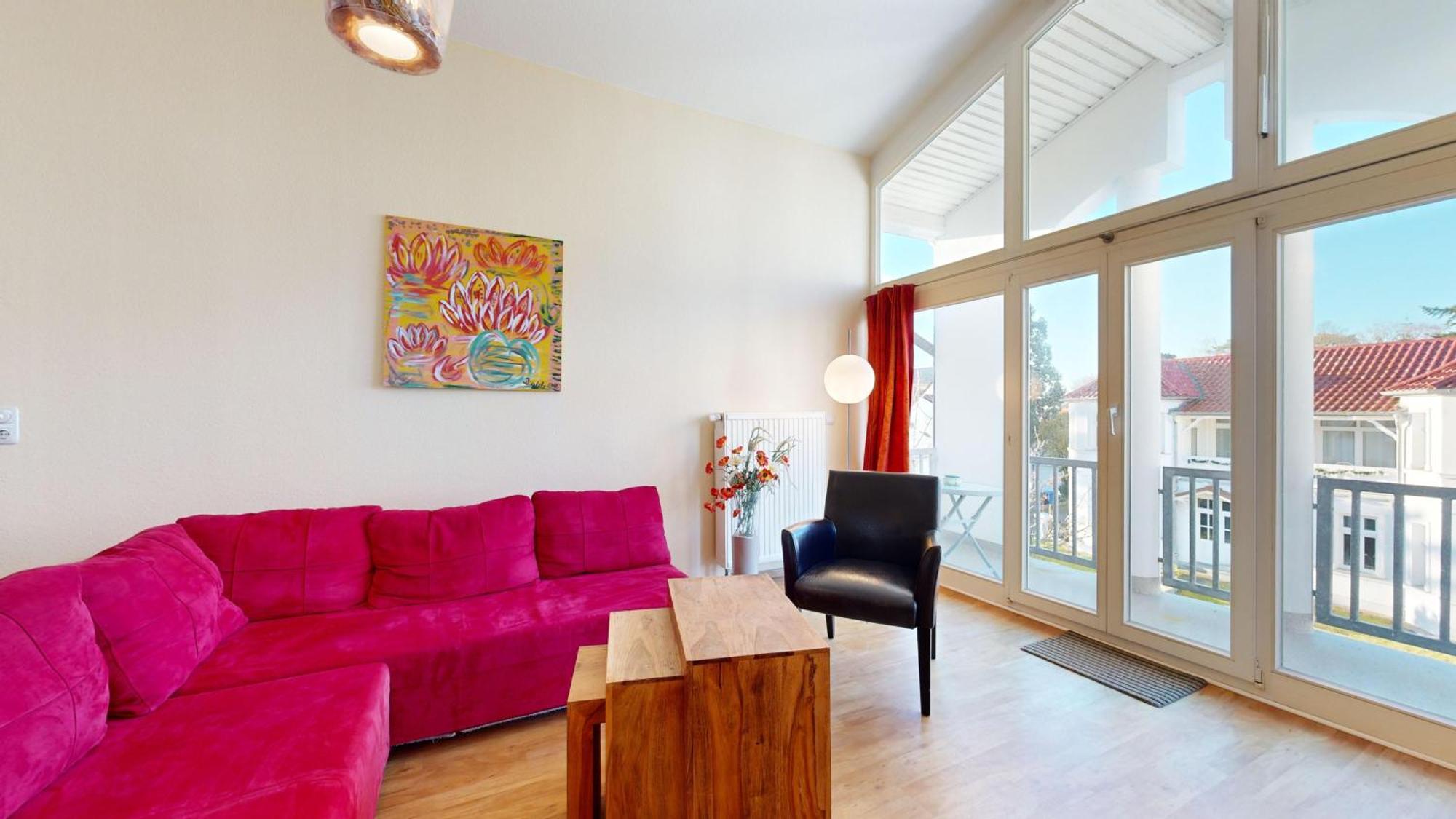 Apartment Strandnahe Mit 2 Schlafzimmern Und Balkon, Strandidyll, *