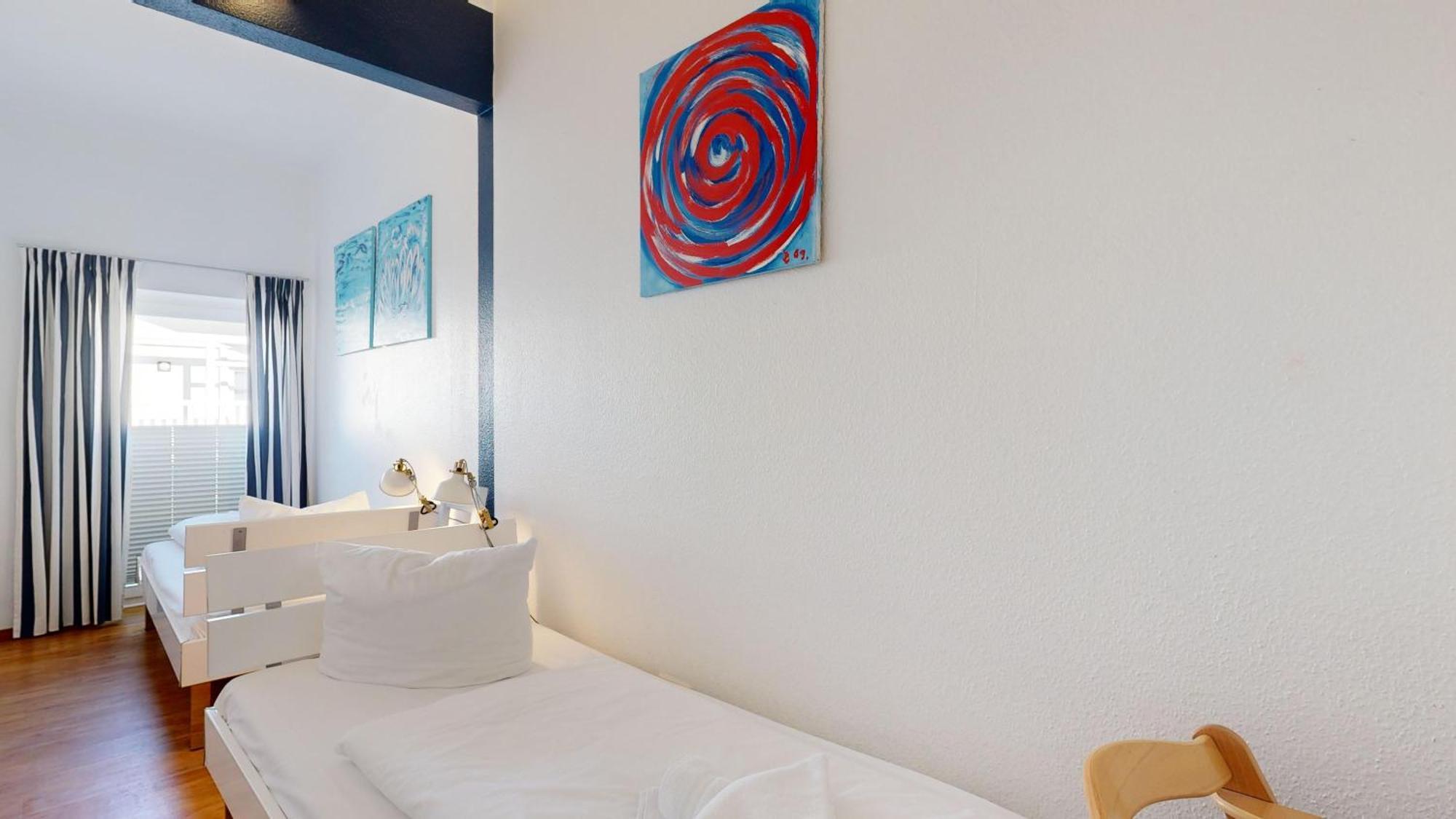 Strandnahe Mit 2 Schlafzimmern Und Balkon, Strandidyll, Apartment Ostseebad Binz