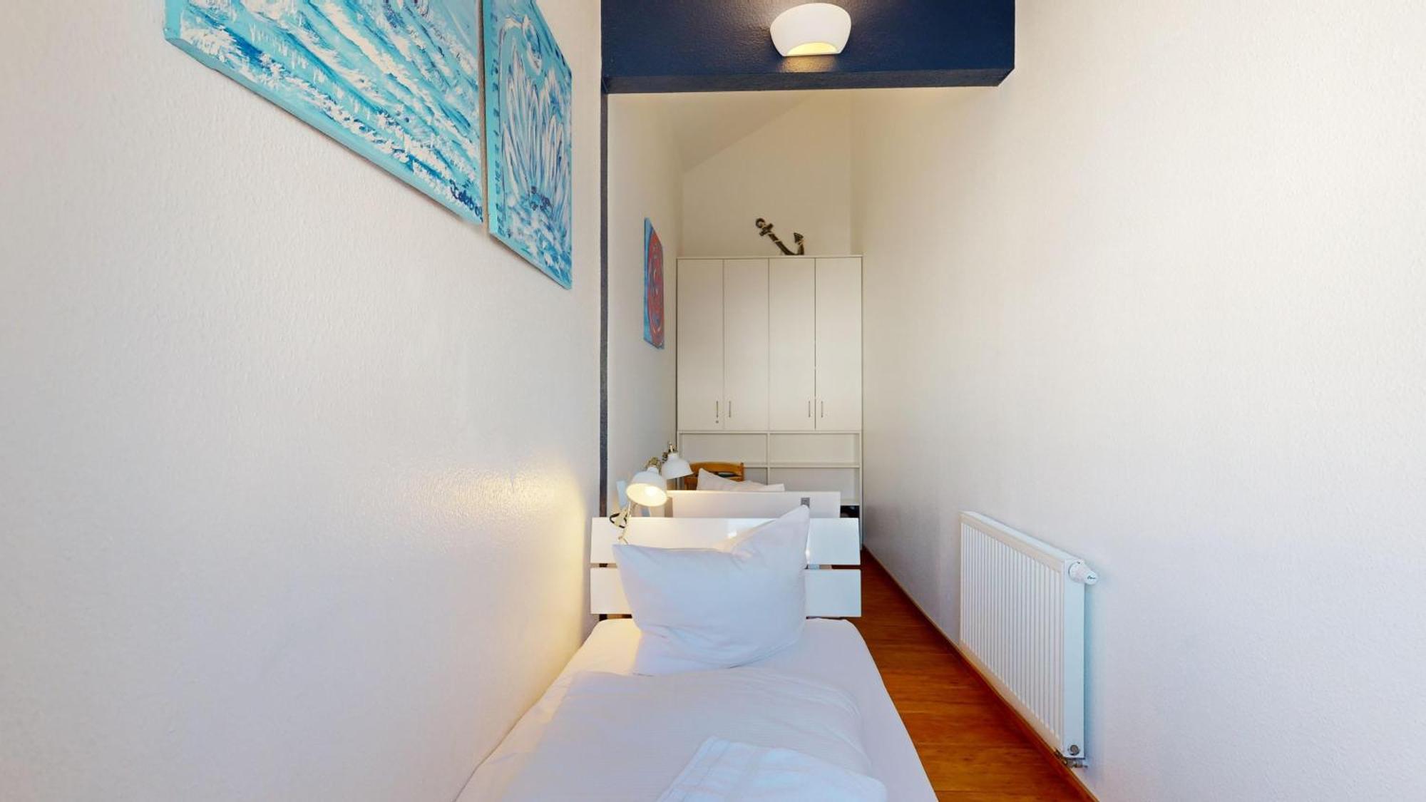 Strandnahe Mit 2 Schlafzimmern Und Balkon, Strandidyll, Ostseebad Binz
