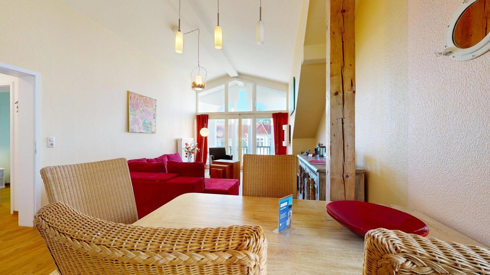 Strandnahe Mit 2 Schlafzimmern Und Balkon, Strandidyll, Apartment