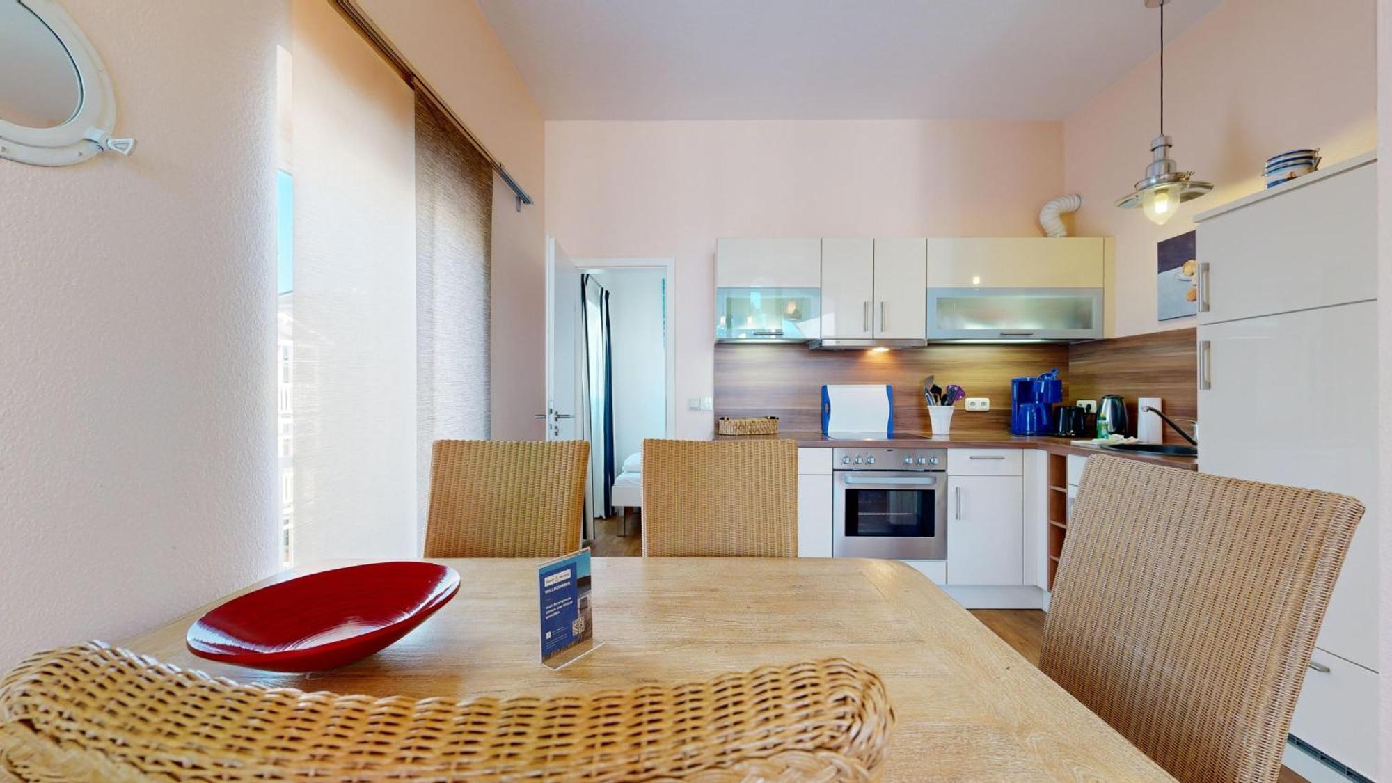 Strandnahe Mit 2 Schlafzimmern Und Balkon, Strandidyll, Apartment Ostseebad Binz